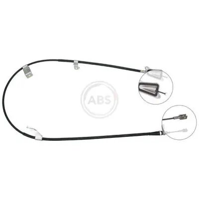 Cable de accionamiento, freno de estacionamiento A.B.S. K19788 Promoción Exclusiva